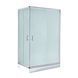 Душова кабіна Lidz Wawel SC100x80.SAT.LOW.FR, скло Frost 5 мм + Lidz Душовий піддон KAPIELKA ST100x80х14 SD00051439 фото 1