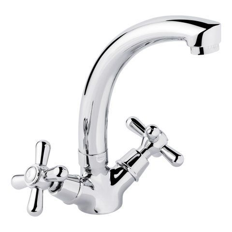 Змішувач для кухні Lidz Dominox 272 двохвентильний LDDOM272CRM35537 Chrome SD00041640 фото