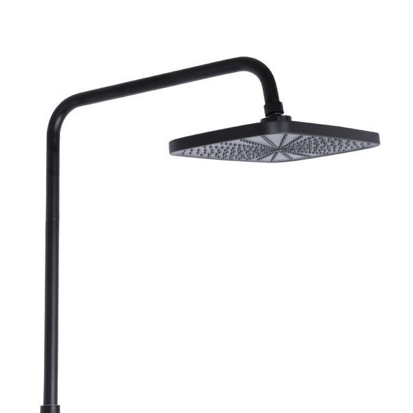 Душова система універсальна Qtap Gemini на три споживача (з виливом) QTGEM111BLM45686 Black Matt SD00051810 фото