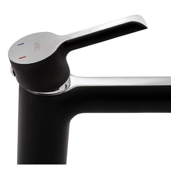 Змішувач для раковини Qtap Grand QTGRABCR001F Chrome/Black SD00039605 фото