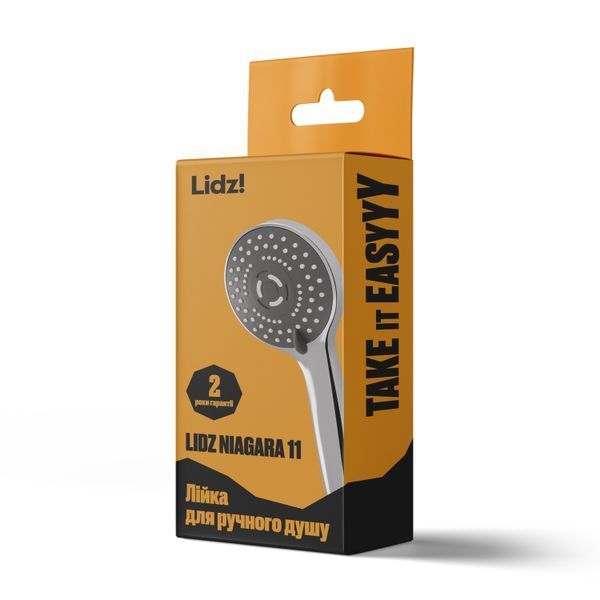 Лійка для ручного душу Лейки Lidz Niagara 11 98 мм округла LDNIA11CRM35464 Chrome SD00041568 фото