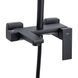 Душова система універсальна Qtap Gemini на три споживача (з виливом) QTGEM111BLM45686 Black Matt SD00051810 фото 3