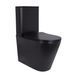 Унітаз підлоговий Qtap Scorpio Ultra Quiet безобідковий з сидінням Soft-close MATT BLACK QT14226088AMB SD00052562 фото 1