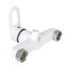 Змішувач для душу Lidz Latwa 010 (з душовим гарнітуром) (k40) LDLAT010WHI45426 White SD00051550 фото 3