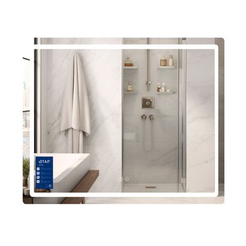 Дзеркало Qtap Mideya (MI2) 900х700 з LED-підсвічуванням Touch, з антизапотіванням, з димером, рег. яскравості QT2078NCF9070 SD00054604 фото