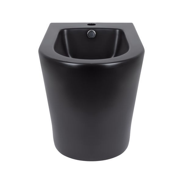Біде підлогове Qtap Scorpio 530x360x395 Matt black QT14441003CMB SD00042524 фото