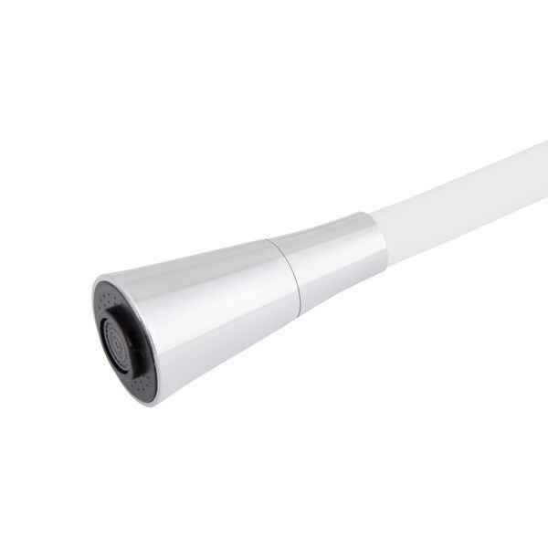 Змішувач для кухні Lidz Tani 008F3 з гнучким виливом (k40) LDTAN008F3WCR37037 Chrome/White SD00043140 фото