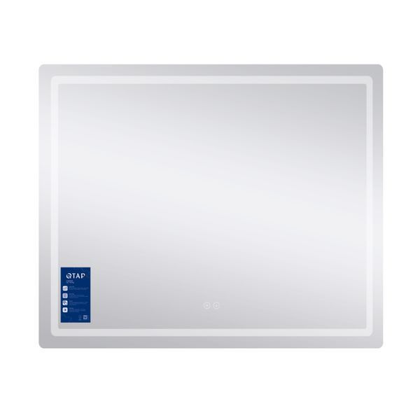 Дзеркало Qtap Mideya (MI2) 900х700 з LED-підсвічуванням Touch, з антизапотіванням, з димером, рег. яскравості QT2078NCF9070 SD00054604 фото