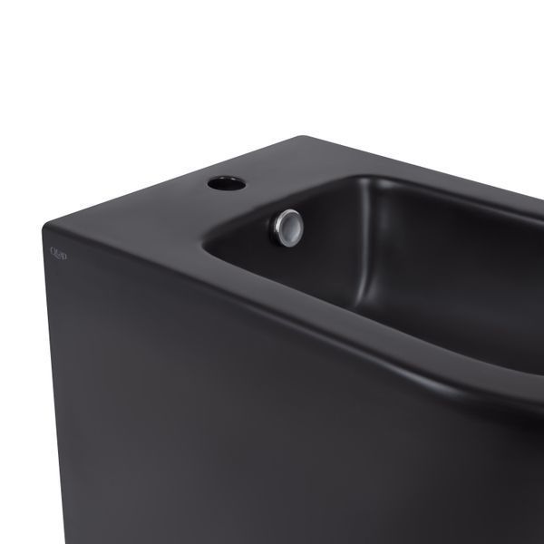 Біде підлогове Qtap Scorpio 530x360x395 Matt black QT14441003CMB SD00042524 фото