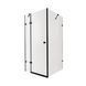 Душова кабіна Qtap Capricorn BLA1099SC6 90x90 см, скло Clear 6 мм, покриття CalcLess без піддона SD00045261 фото 1