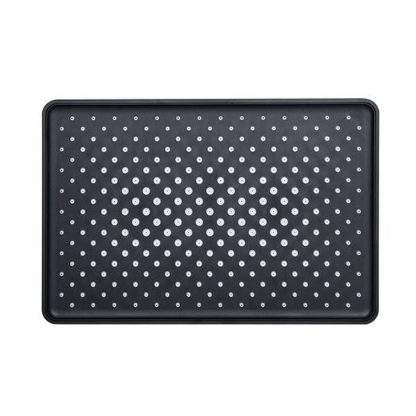 Лійка для верхнього душу Qtap Hlavova 280x190 мм прямокутна QTHLA107BLM45947 Black Matt SD00052071 фото
