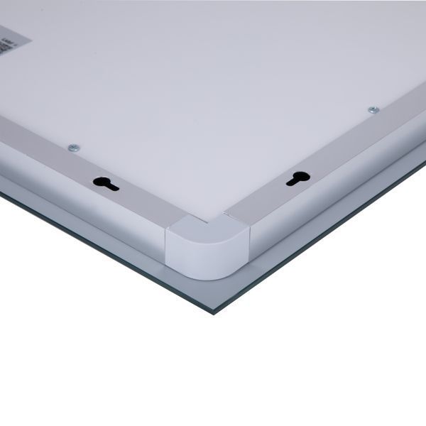 Дзеркало Lidz Kubis 500х800 з LED-підсвічуванням Touch, з антизапотіванням, з димером, рег. яскравості LD78LF9365080 SD00052334 фото