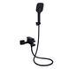 Змішувач для ванни Qtap Gemini (з душовим гарнітуром) QTGEM259BLM45682 Black Matt SD00051806 фото 1
