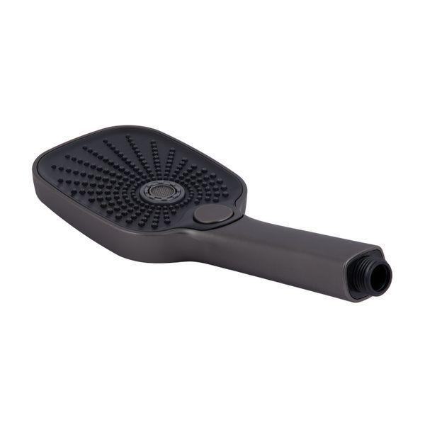 Змішувач для ванни Qtap Gemini (з душовим гарнітуром) QTGEM259GMB45684 Gunmetal Black PVD SD00051808 фото
