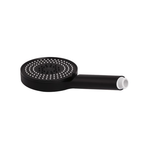 Лійка для ручного душу Qtap Rucni D 130 мм округла QTRUC125BLM45951 Black Matt SD00052075 фото