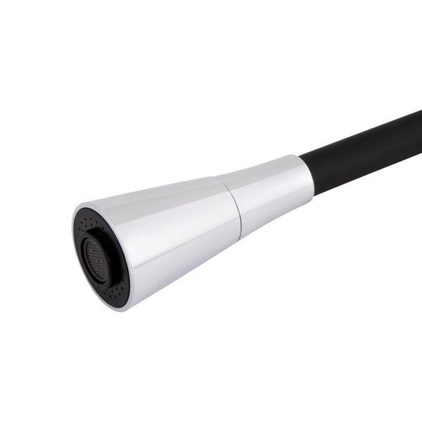 Змішувач для кухні Lidz Tani 008F3 з гнучким виливом (k40) LDTAN008F3BCR39484 Chrome/Black SD00045588 фото