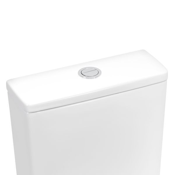 Унітаз-компакт Qtap Scorpio безобідковий з сидінням Soft-close QT14226002W SD00042527 фото