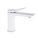 Змішувач для раковини Qtap Presto QTPRE270CRW45576 Chrome/White SD00051700 фото 1