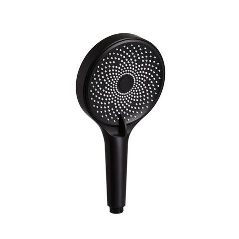 Лійка для ручного душу Qtap Rucni D 130 мм округла QTRUC125BLM45953 Black Matt SD00052077 фото