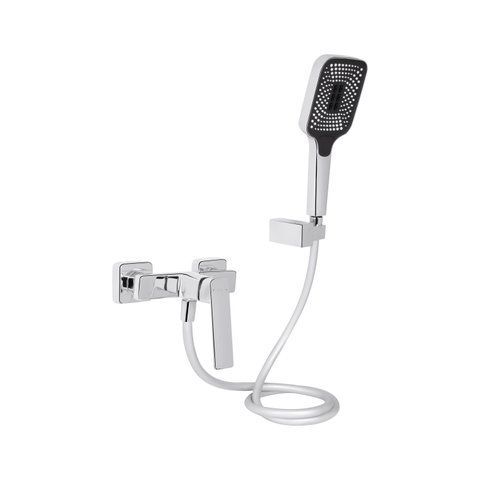 Змішувач для душу Qtap Capricorn з душовим гарнітуром Chrome (k35) QTCAP4060102C48221 SD00054345 фото