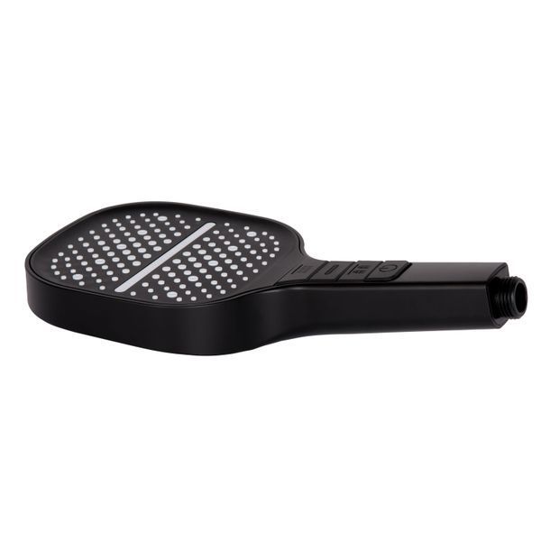 Лійка для ручного душу Qtap Rucni 130x130 мм QTRUC125BLM45957 Black Matt SD00052081 фото