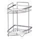 Полиця кутова Lidz Oreo 0605 2 ярусна LDORE0605CRM32483 Chrome SD00038585 фото 1