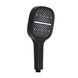 Лійка для ручного душу Qtap Rucni 130x130 мм QTRUC125BLM45957 Black Matt SD00052081 фото 1