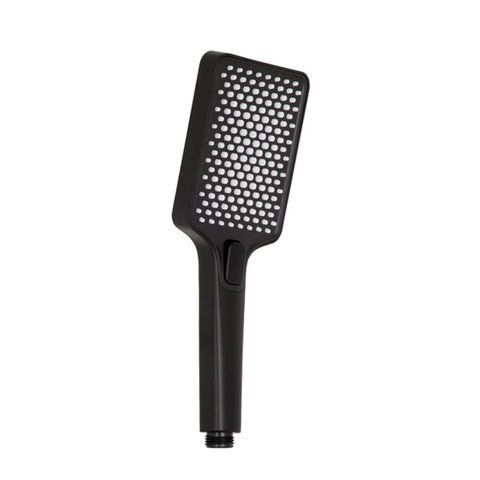 Лійка для ручного душу Qtap Rucni 140x95 мм прямокутна QTRUC125BLM45959 Black Matt SD00052083 фото