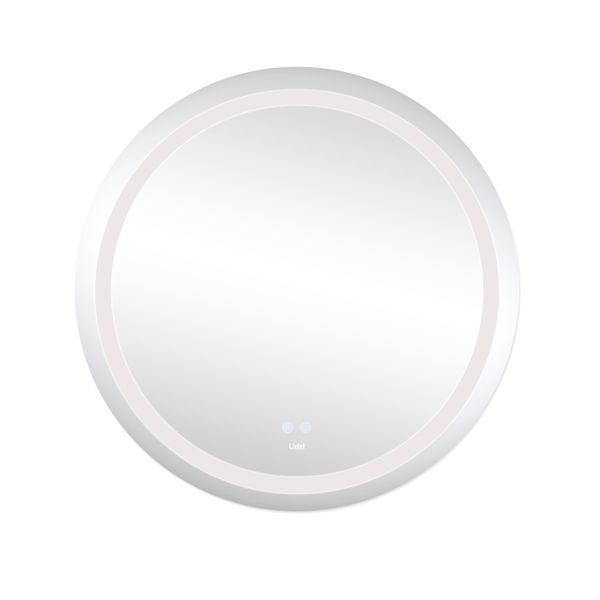 Дзеркало Lidz Aria R800 з LED-підсвічуванням Touch, з антизапотіванням, з димером, рег. яскравості LD78LR800 SD00052338 фото