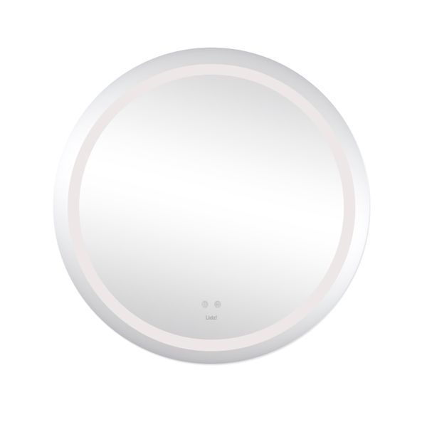 Дзеркало Lidz Aria R800 з LED-підсвічуванням Touch, з антизапотіванням, з димером, рег. яскравості LD78LR800 SD00052338 фото