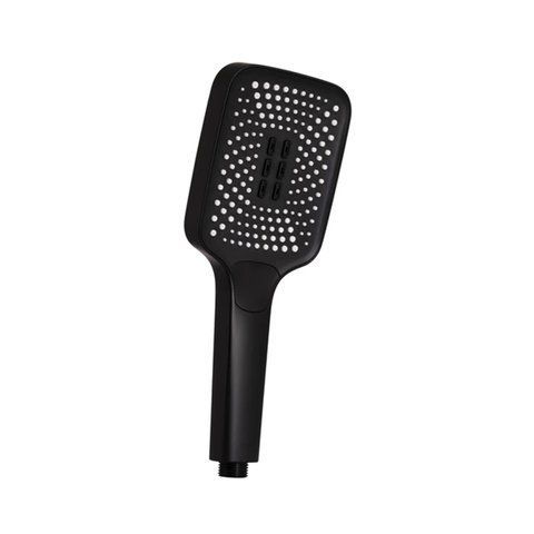 Лійка для ручного душу Qtap Rucni 140x110 мм прямокутна QTRUC125BLM45955 Black Matt SD00052079 фото