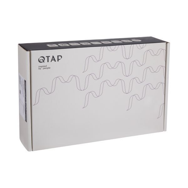 Змішувач для раковини Qtap Presto високий QTPRE269GRP45582 Graphite SD00051706 фото