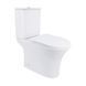 Унітаз-компакт Qtap Presto безобідковий з сідінням Soft-close QT24221217AW SD00045982 фото 1
