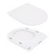 Унітаз-компакт Qtap Presto безобідковий з сідінням Soft-close QT24221217AW SD00045982 фото 8