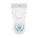 Унітаз-компакт Qtap Presto безобідковий з сідінням Soft-close QT24221217AW SD00045982 фото 6