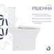 Унітаз-компакт Qtap Presto безобідковий з сідінням Soft-close QT24221217AW SD00045982 фото 4