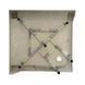 Lidz Wawel SC80x80.SAT.LOW.FR Душова кабіна квадратна, скло Frost 4 мм + Lidz Душовий піддон KAPIELKA ST80x80х14 SD00051443 фото 11