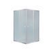 Lidz Wawel SC80x80.SAT.LOW.FR Душова кабіна квадратна, скло Frost 4 мм + Lidz Душовий піддон KAPIELKA ST80x80х14 SD00051443 фото 3