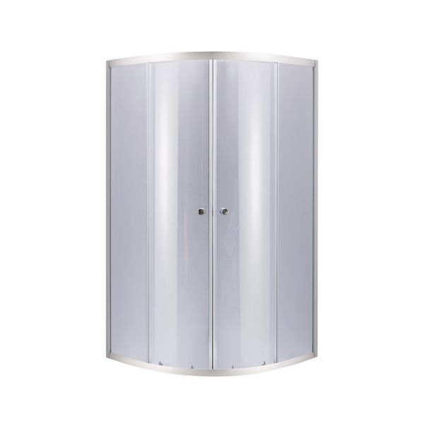 Набір Lidz душова кабіна Latwa SC80x80.SAT.LOW.GR, скло тоноване 4 мм + піддон Kupala SD00048658 фото