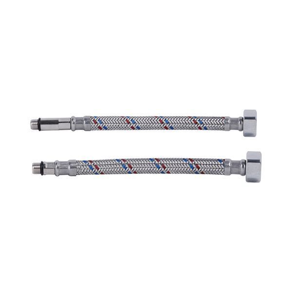 Гнучка підводка для води Thermo Alliance Standart М10 80 см (пара) SD396W80 SD00010877 фото