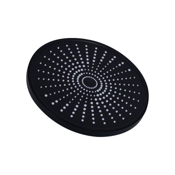 Душова система універсальна Qtap Jay на три споживача (з виливом) QTJAY111BLM45549 Black Matt SD00051673 фото