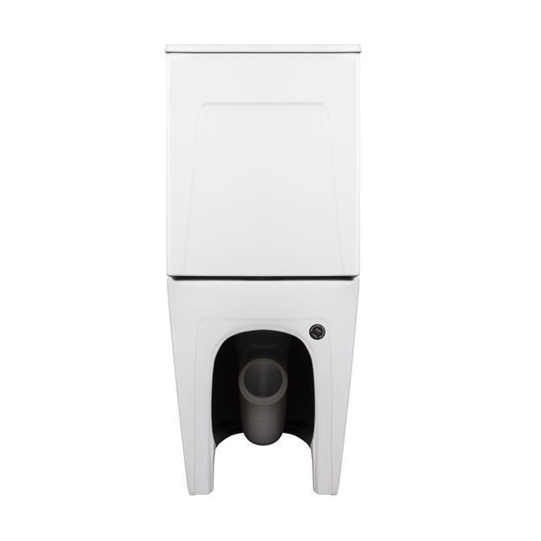 Унітаз-компакт Qtap Robin Ultra Quiet безободковий з сидінням Soft-close QT13226089AW SD00051949 фото