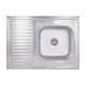 Кухонна мийка Brinex 6080-R 0,6 мм Satin (BRIN6080RSAT06) SD00054109 фото 1