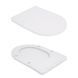 Унітаз-компакт Qtap Robin Ultra Quiet безободковий з сидінням Soft-close QT13226089AW SD00051949 фото 8