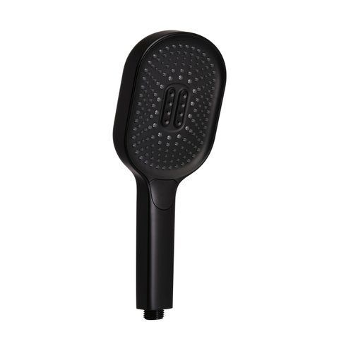Лійка для ручного душу Qtap Rucni 140*110 мм QTRUC125BLM45961 Black Matt SD00052085 фото