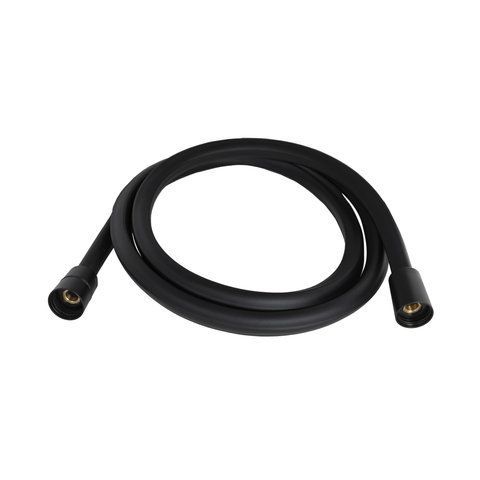 Шланг для ручного душу Qtap Hadice 1600 мм прямоугольний QTHADPVCSQ160B Black Matt SD00051170 фото