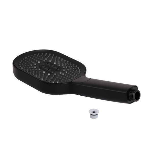 Лійка для ручного душу Qtap Rucni 140*110 мм QTRUC125BLM45961 Black Matt SD00052085 фото