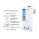 Колонка газова димохідна Thermo Alliance JSD20-10GE 10 л панель скляна White SD00030726 фото 4
