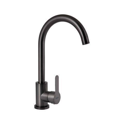 Змішувач для кухні U-образний Brinex Pure 015F U-образний Graphite BRIPUR015FGRP SD00053178 фото