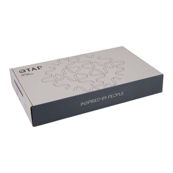 Змішувач для кухні Qtap Grand з підключенням для питної води QTGRA362CRW45668 Chrome/White SD00051792 фото
